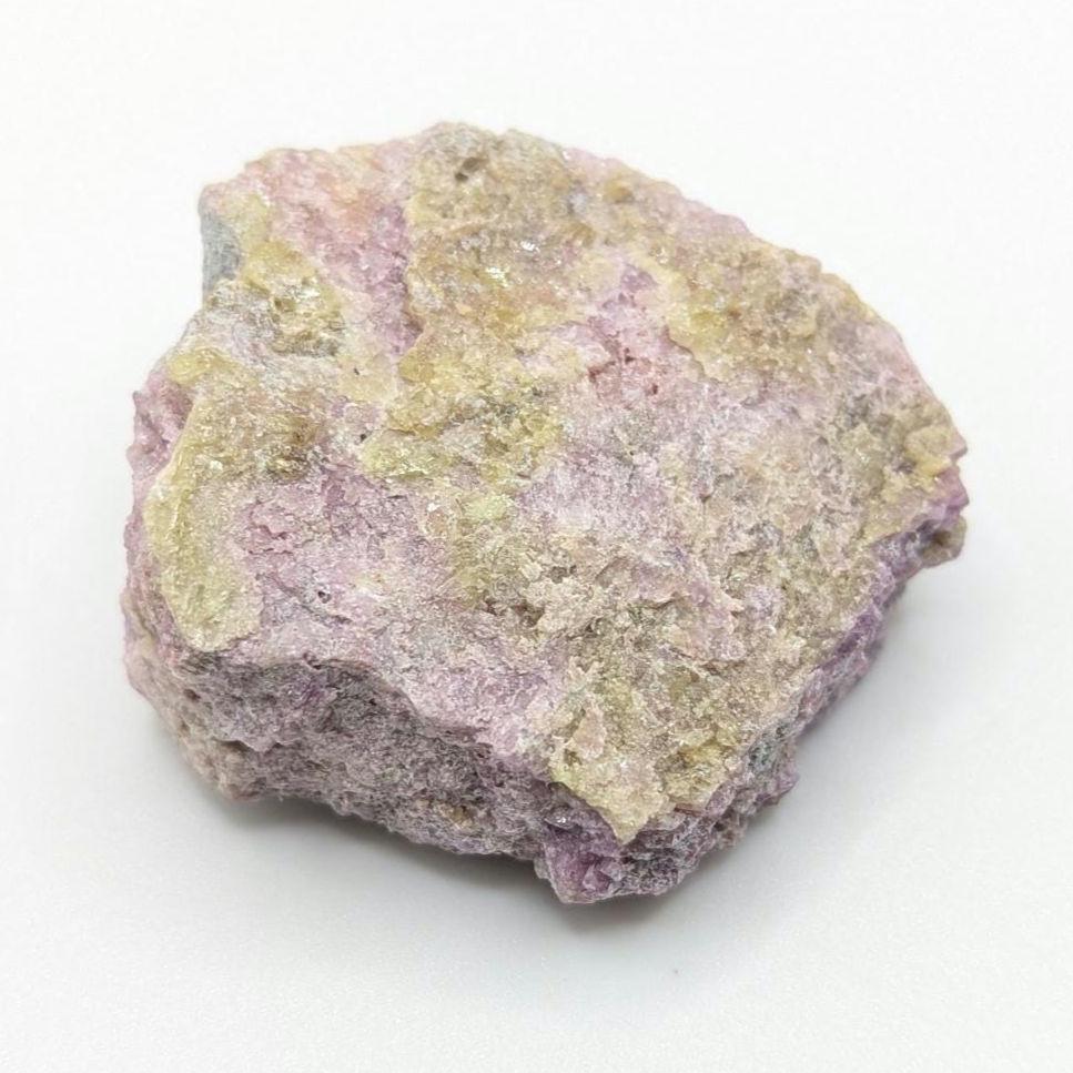 Vesuvianite, Jeffrey Mine, Val-des-Sources, Quebec - Purple and Green Mineral Specimen