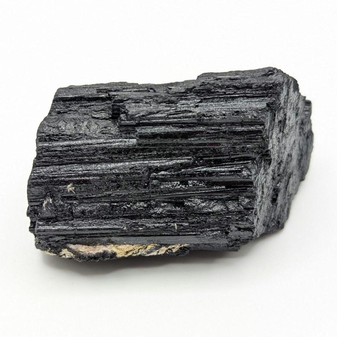 Black Tourmaline Crystal, Minas Gerais Brazil - Raw Schorl Mineral Specimen