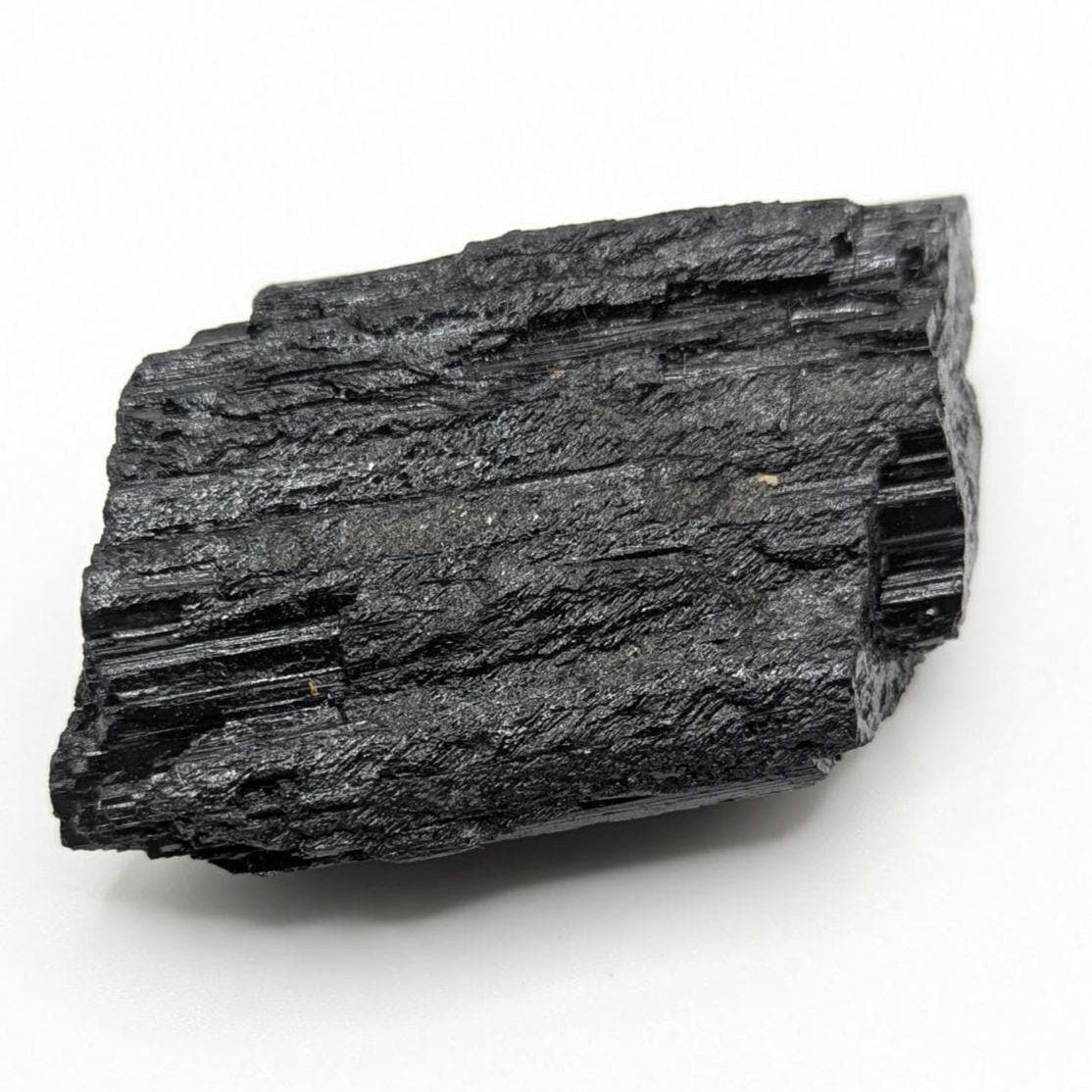 Black Tourmaline Crystal, Minas Gerais Brazil - Raw Natural Tourmaline Metaphysical Stone