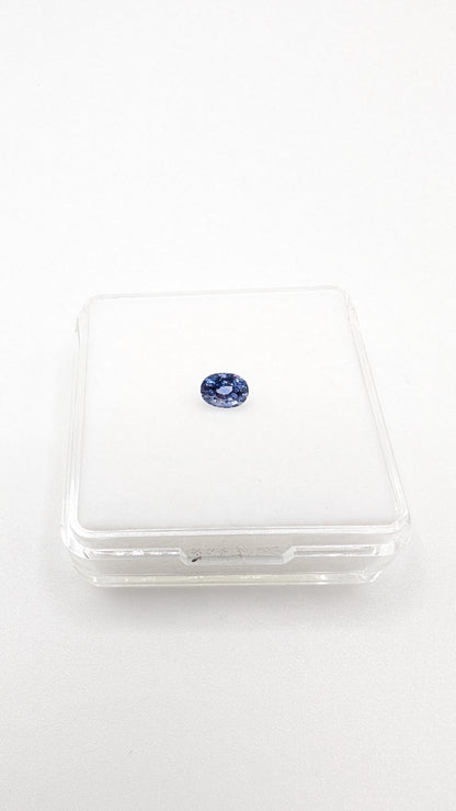 0.92ct Blue Sapphire - Oval Faceted Loose Gemstone from Sri Lanka - Natural Heated Blue Sapphire