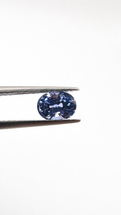 0.92ct Blue Sapphire - Oval Faceted Loose Gemstone from Sri Lanka - Natural Heated Blue Sapphire