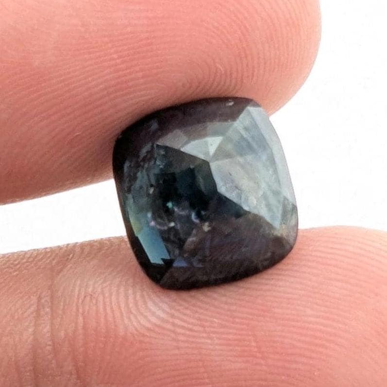 10.12ct Huge Dark Blue Sapphire - Queensland, Australia