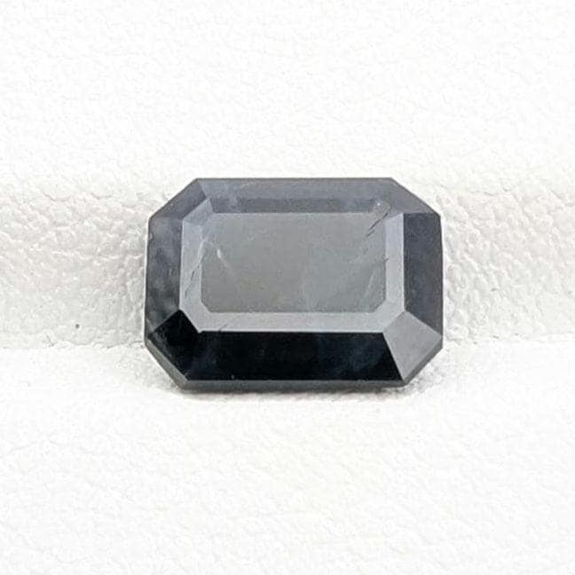3.22ct Dark Blue Sapphire - Queensland, Australia - Heated Octagon Cut Loose Gemstone