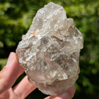 339 g Elestial Smoky Quartz - Natural High Quality Elestial Quartz Crystal from Minas Gerais, Brazil - Natural Quartz - Reiki Crystal