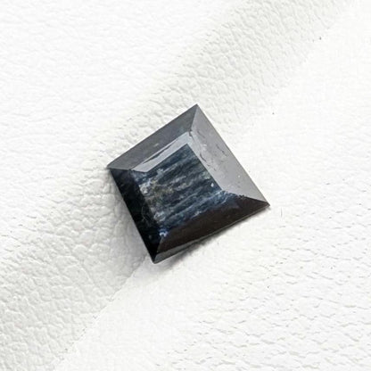 1.25ct Dark Blue Sapphire - Queensland, Australia - Heated Fancy Cut Loose Gemstone