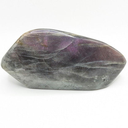 899 g Purple Labradorite Crystal - Polished Purple, Orange, Pink Flash Labradorite Freeform - Large Polished Labradorite - Madagascar