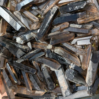 200g Lot of Smoky Quartz, 3 to 7 cm Smoky Quartz Points - Natural Smokey Quartz Crystals
