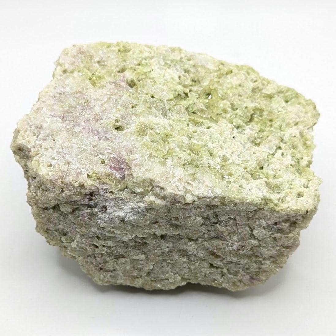 899 g Large Green Vesuvianite Crystal - Jeffrey Mine, Val des Sources, Quebec, Canada - Canadian Mineral Specimen - Crystallized Vesuvianite
