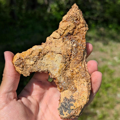 370 g Crystallized Vanadinite Crystals - Fine Mineral Specimen - Mibladen, Morocco - Handpicked at Mine - Natural Sparkling Red Vanadinite