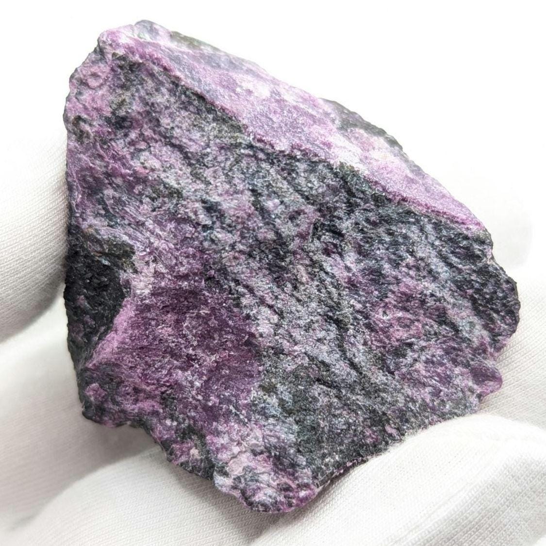 106g Kammererite - Kop Krom Mine, Erzurum, Turkey - Rare Purple Chrome Chlorite Mineral Specimen