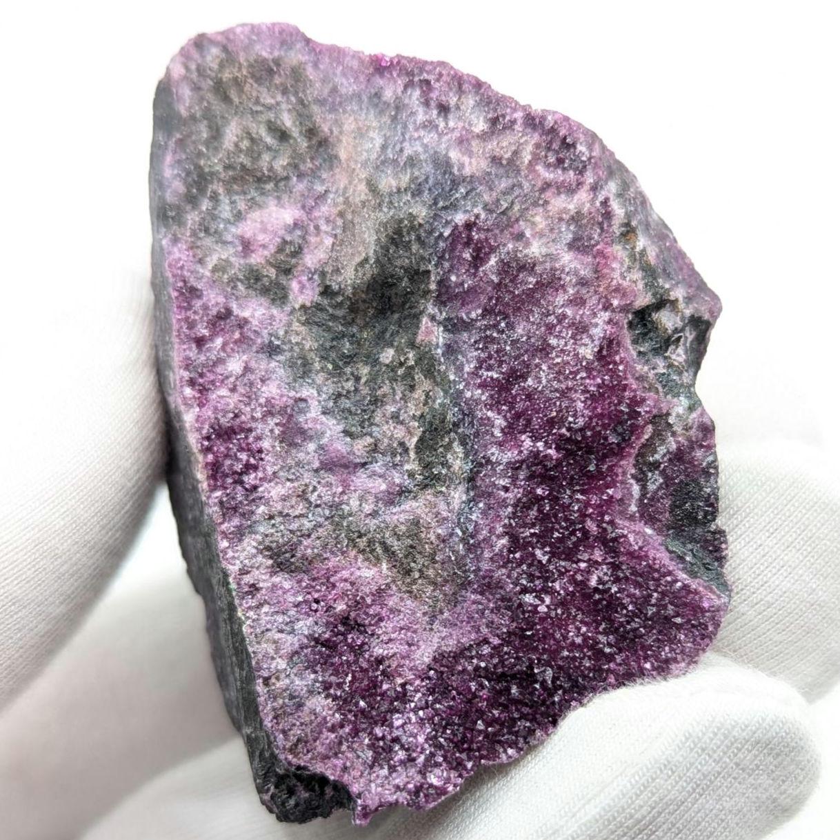 106g Kammererite - Kop Krom Mine, Erzurum, Turkey - Rare Purple Chrome Chlorite Mineral Specimen