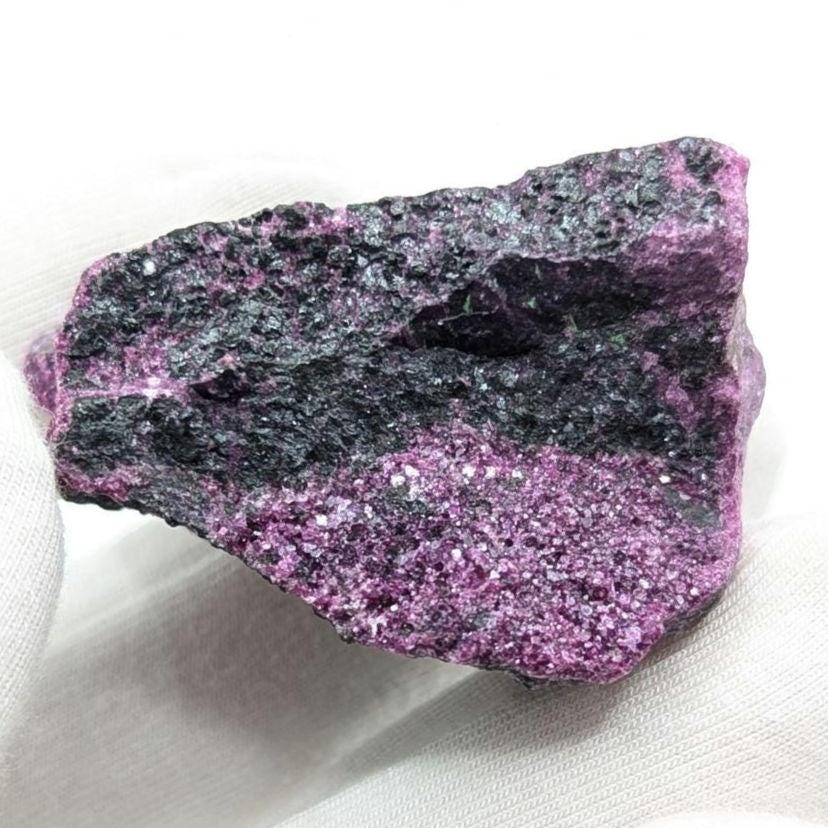 36g Kammererite - Kop Krom Mine, Erzurum, Turkey - Rare Purple Chrome Chlorite Mineral Specimen