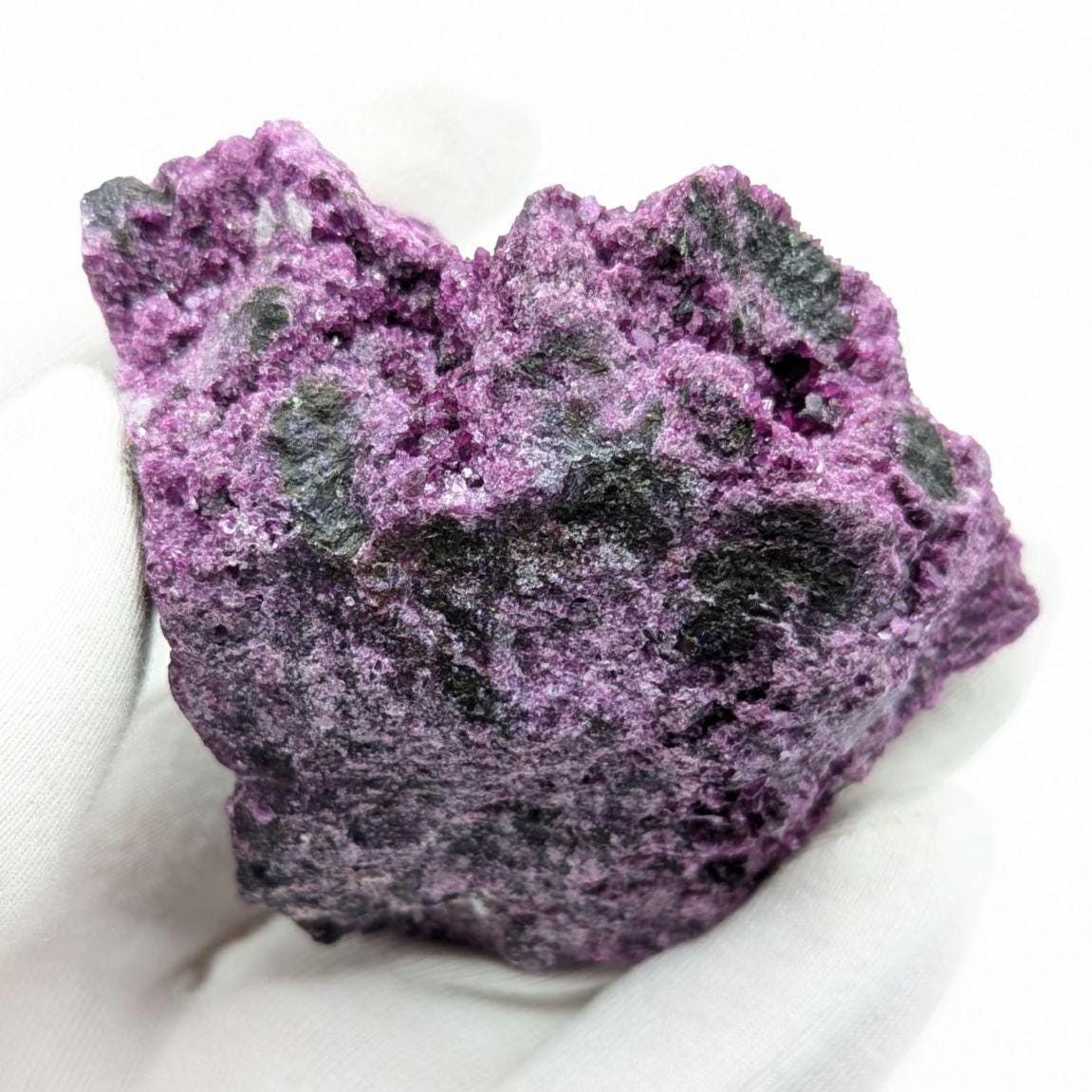 125g Kammererite - Kop Krom Mine, Erzurum, Turkey - Rare Purple Chrome Chlorite Mineral Specimen