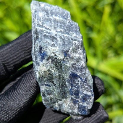 84g Blue Flash Canadian Labradorite - Tabor Island, Nain, Labrador, Canada - Rough Specimen - The Original Labradorite
