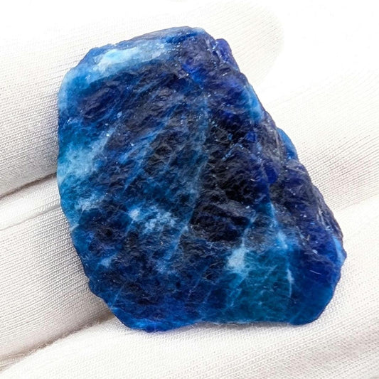 Raw Hauyne, Badakhshan Afghanistan - Deep Blue Mineral Specimen