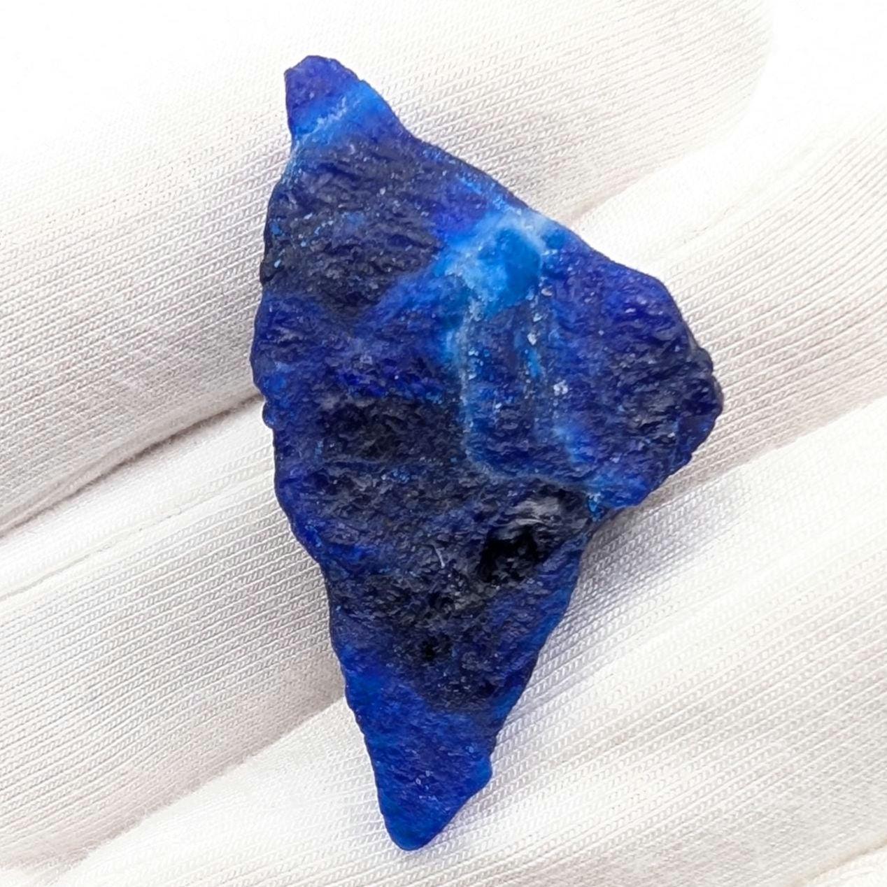 Raw Hauyne, Badakhshan Afghanistan - Deep Blue Mineral Specimen