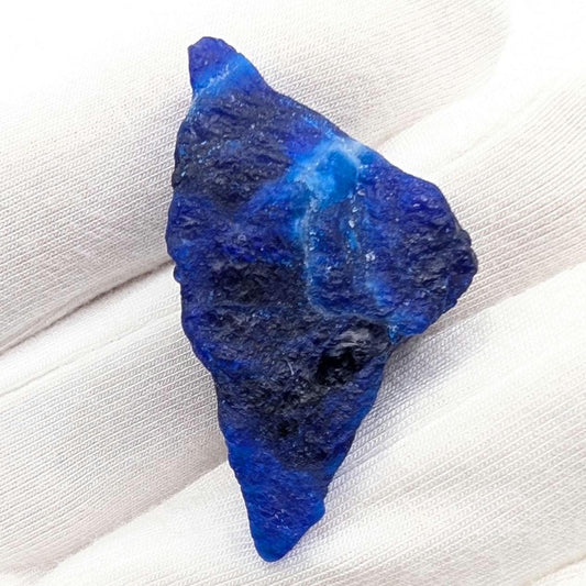 Raw Hauyne, Badakhshan Afghanistan - Deep Blue Mineral Specimen