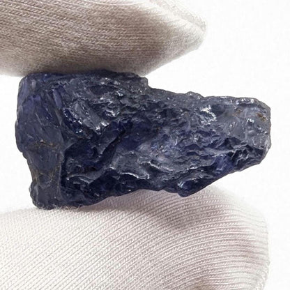Pleochroic Iolite, Raw Crystal - Purple & Yellow Mineral Specimen