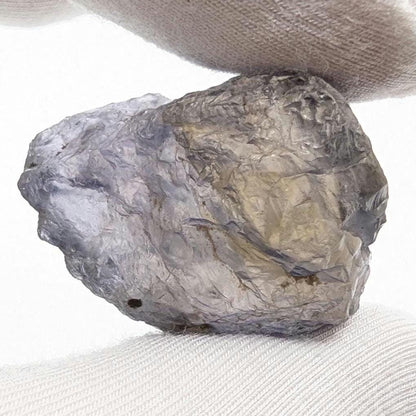 Pleochroic Iolite, Raw Crystal - Purple & Yellow Mineral Specimen