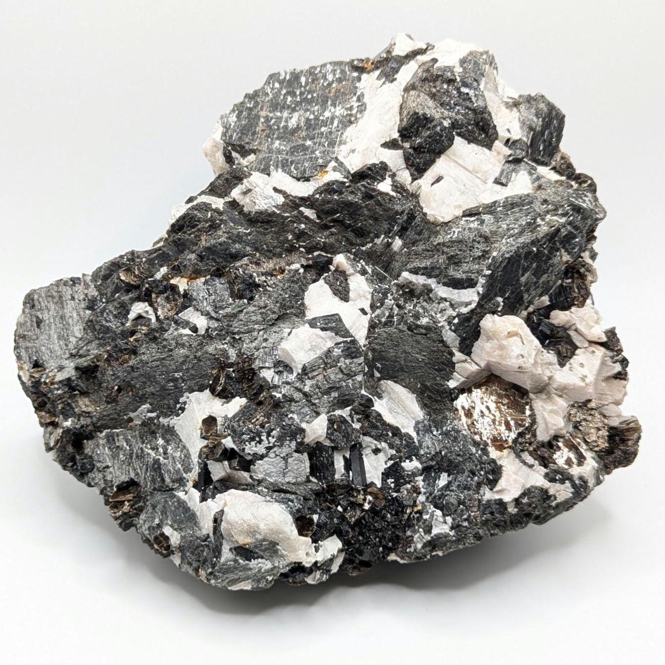 2.43kg Fluororichterite & Calcite - George Earle Farm, Wilberforce, Ontario - Rare Canadian Amphibole Mineral Specimen
