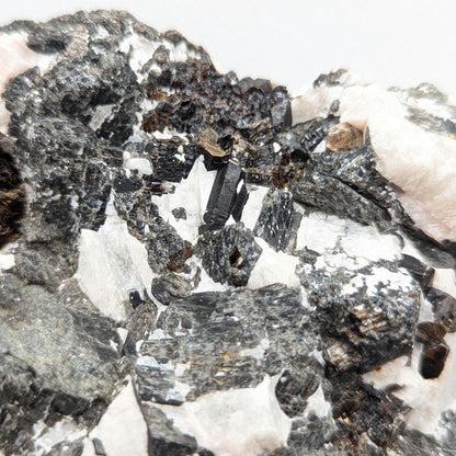 2.43kg Fluororichterite & Calcite - George Earle Farm, Wilberforce, Ontario - Rare Canadian Amphibole Mineral Specimen