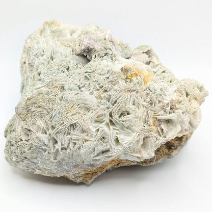 2.03kg Prehnite on Barite - Imilchil, High Atlas, Morocco - Natural Green Prehnite Mineral Specimen