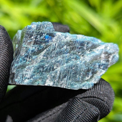 65g Rare Green Flash Canadian Labradorite - Tabor Island, Nain, Labrador, Canada - Rough Specimen - The Original Labradorite