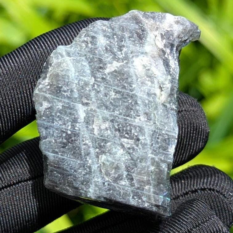 65g Rare Green Flash Canadian Labradorite - Tabor Island, Nain, Labrador, Canada - Rough Specimen - The Original Labradorite