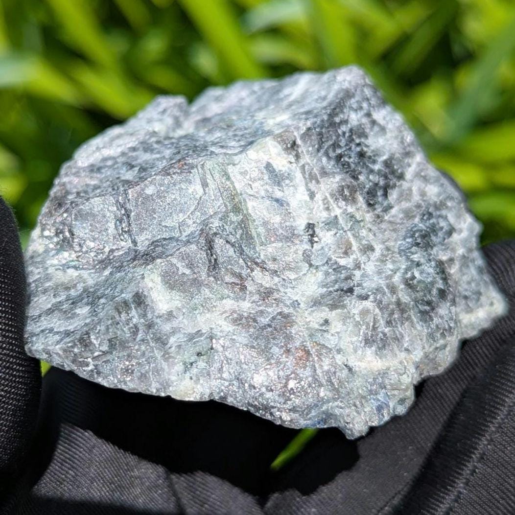 181g Canadian Labradorite Slab - Tabor Island, Nain, Labrador, Canada - Rough Specimen - The Original Labradorite
