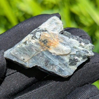 36g Blue Flash Canadian Labradorite - Tabor Island, Nain, Labrador, Canada - Rough Specimen - The Original Labradorite