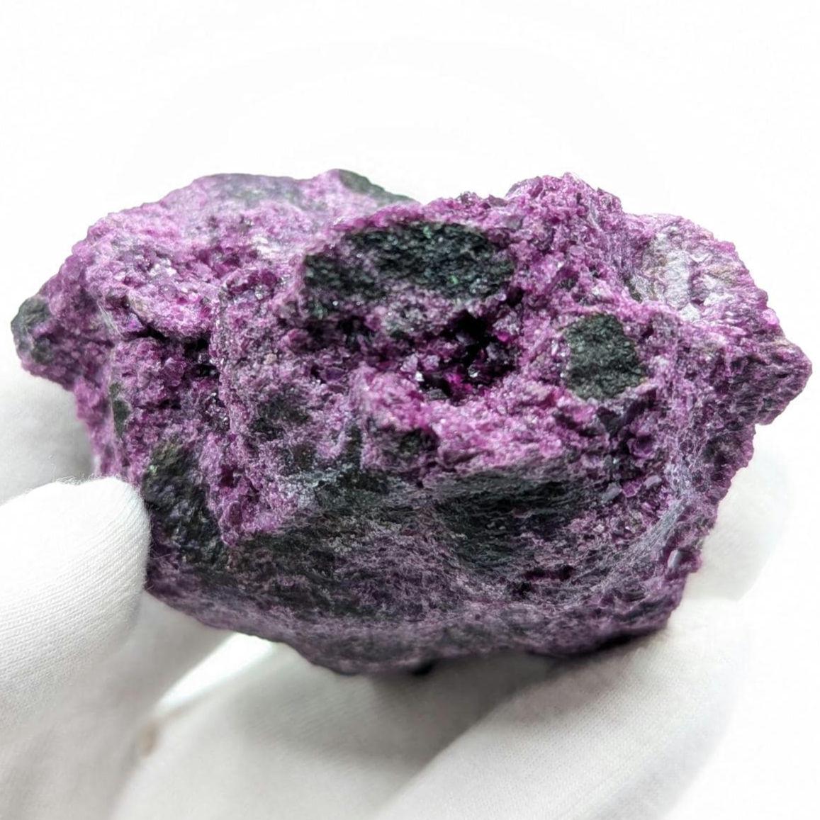 125g Kammererite - Kop Krom Mine, Erzurum, Turkey - Rare Purple Chrome Chlorite Mineral Specimen