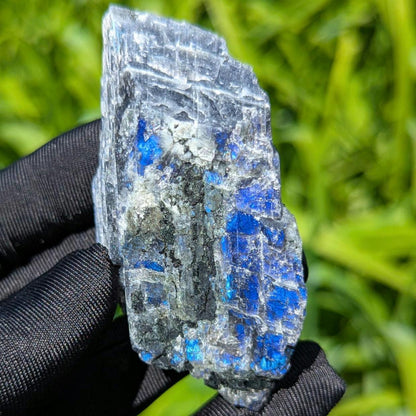 84g Blue Flash Canadian Labradorite - Tabor Island, Nain, Labrador, Canada - Rough Specimen - The Original Labradorite