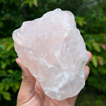 739g Rose Quartz - Quadville, Ontario, Canada - Natural Canadian Crystal Mineral Specimen