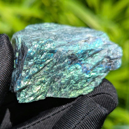 65g Rare Green Flash Canadian Labradorite - Tabor Island, Nain, Labrador, Canada - Rough Specimen - The Original Labradorite