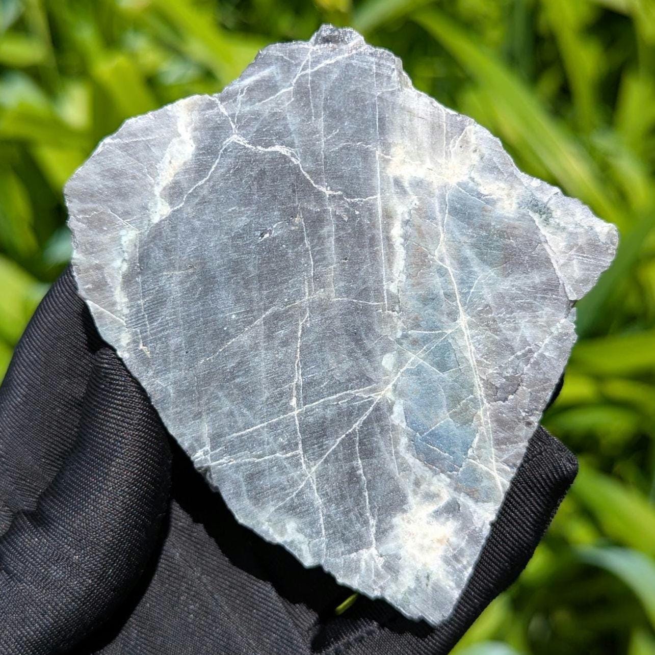 181g Canadian Labradorite Slab - Tabor Island, Nain, Labrador, Canada - Rough Specimen - The Original Labradorite