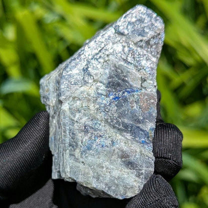 181g Blue Flash Canadian Labradorite - Tabor Island, Nain, Labrador, Canada - Rough Specimen - The Original Labradorite