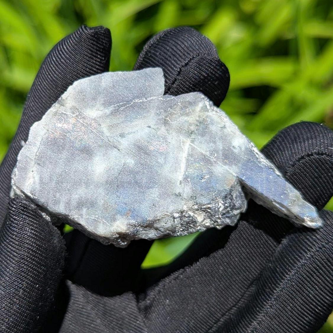 34g Canadian Labradorite Slab - Tabor Island, Nain, Labrador, Canada - Rough Specimen - The Original Labradorite