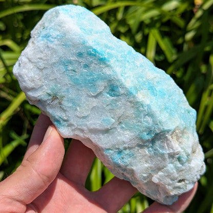 457g Amazonite - St-Ludger-de-Milot, Quebec, Canada - Natural Blue-Green Canadian Mineral Specimen