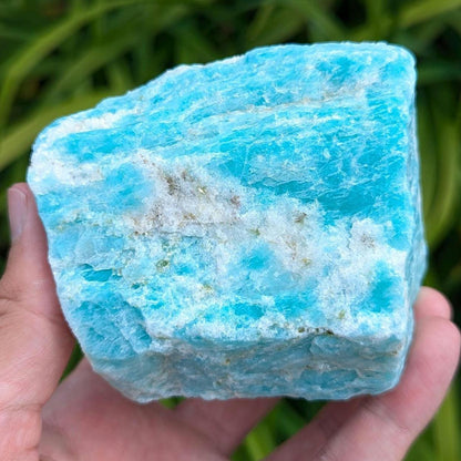 558g Amazonite with Muscovite - St-Ludger-de-Milot, Quebec, Canada - Natural Canadian Feldspar Specimen