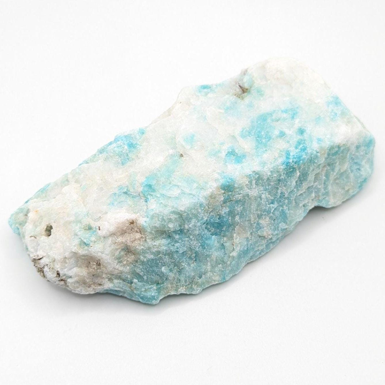 457g Amazonite - St-Ludger-de-Milot, Quebec, Canada - Natural Blue-Green Canadian Mineral Specimen