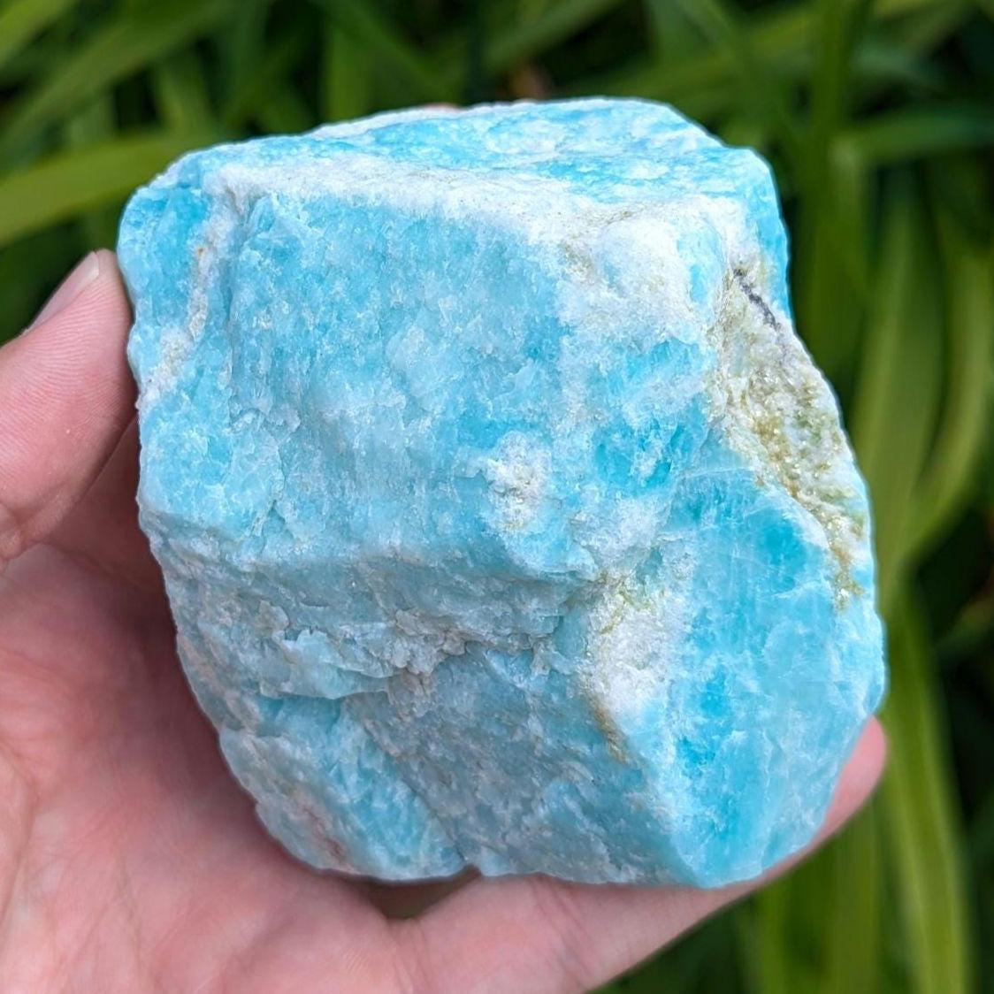 558g Amazonite with Muscovite - St-Ludger-de-Milot, Quebec, Canada - Natural Canadian Feldspar Specimen