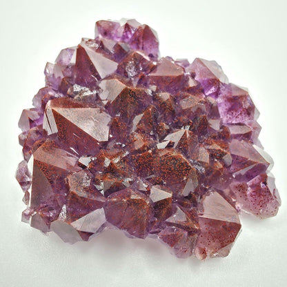 23g Thunder Bay Amethyst - Natural Hematite Coated Amethyst Mineral Specimen - Blue Points Mine, Pearl, Ontario, Canada