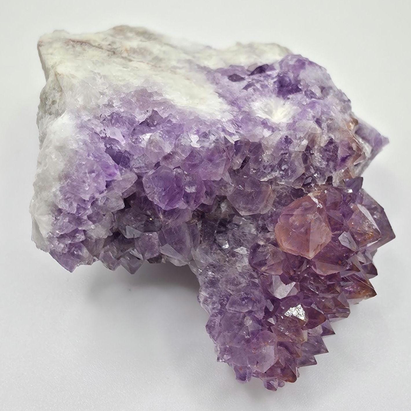 66g Thunder Bay Amethyst - Natural Purple Amethyst - Hematite Inclusions - Mineral Specimen - Blue Points Mine, Thunder Bay, Ontario, Canada