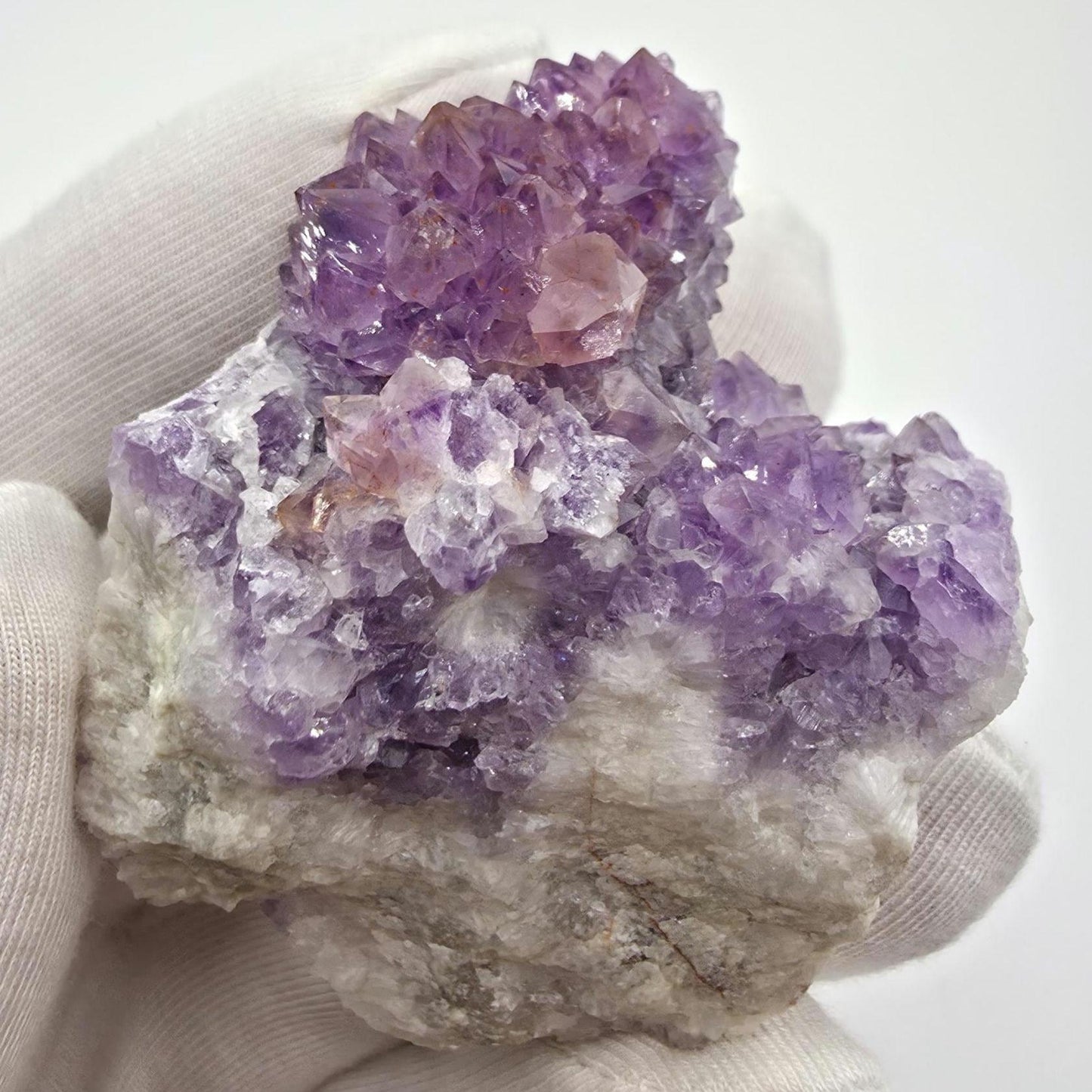 66g Thunder Bay Amethyst - Natural Purple Amethyst - Hematite Inclusions - Mineral Specimen - Blue Points Mine, Thunder Bay, Ontario, Canada