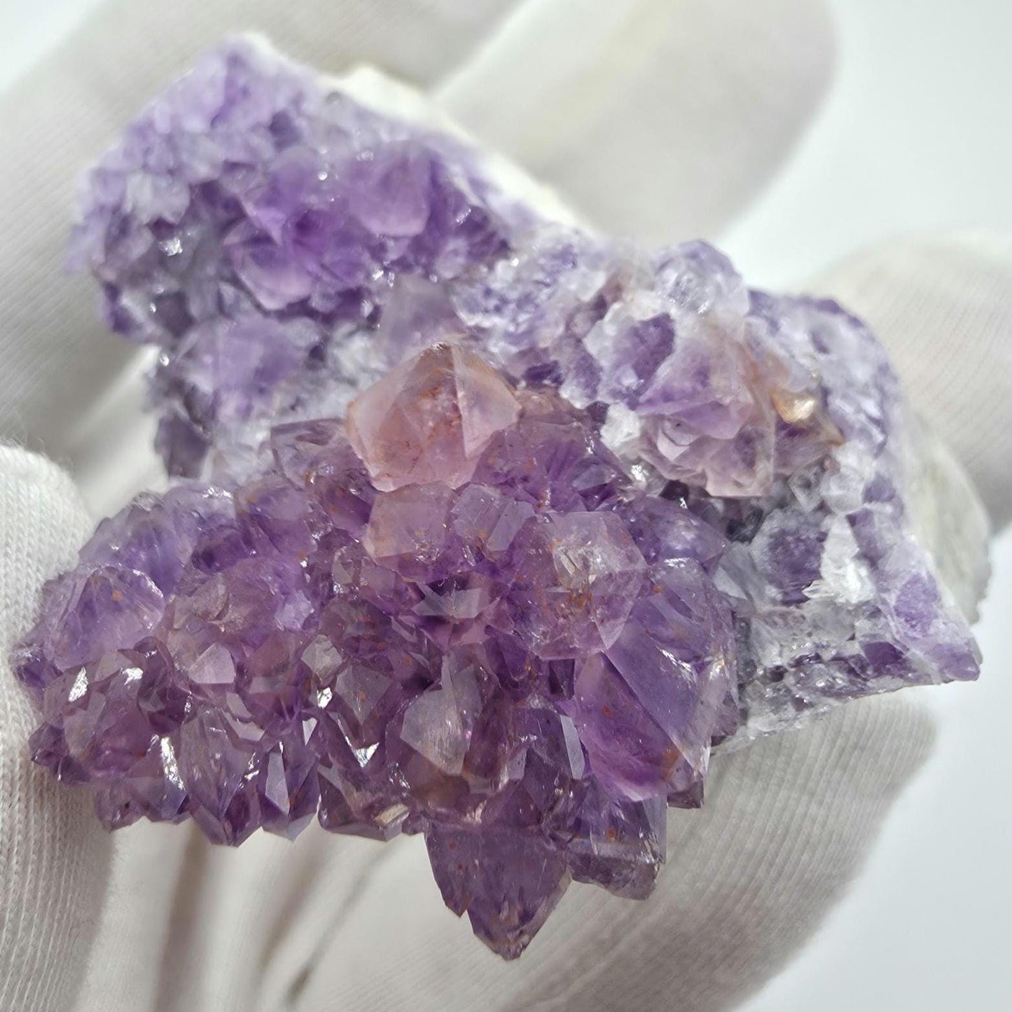 66g Thunder Bay Amethyst - Natural Purple Amethyst - Hematite Inclusions - Mineral Specimen - Blue Points Mine, Thunder Bay, Ontario, Canada