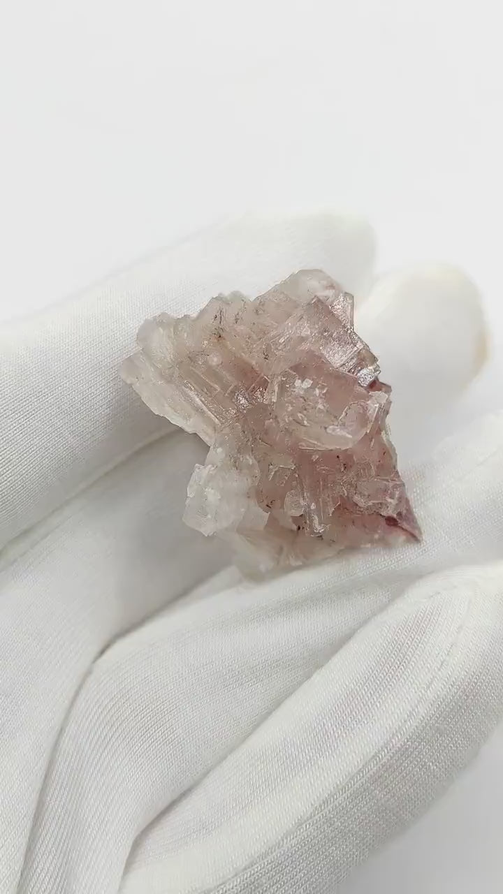 11g Pink Halite Salt Crystal from Searles Lake, Trona, California - Natural Pink Salt Crystal Specimen