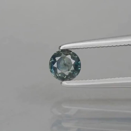 0.37ct SI1 Heated Blue Sapphire - Round Faceted Sapphire from Australia