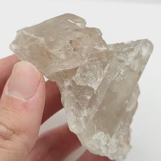 114g Smoky Quartz Crystal Specimen - Quartz Mineral Cluster