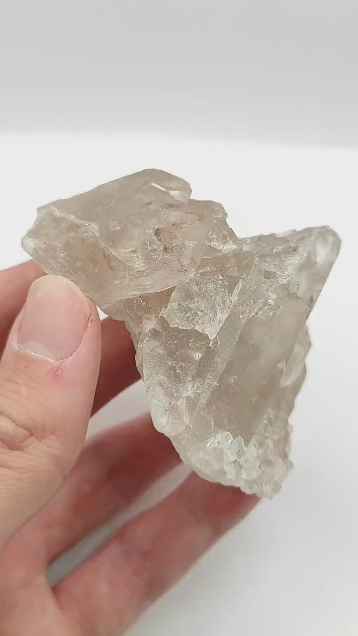114g Smoky Quartz Crystal Specimen - Quartz Mineral Cluster