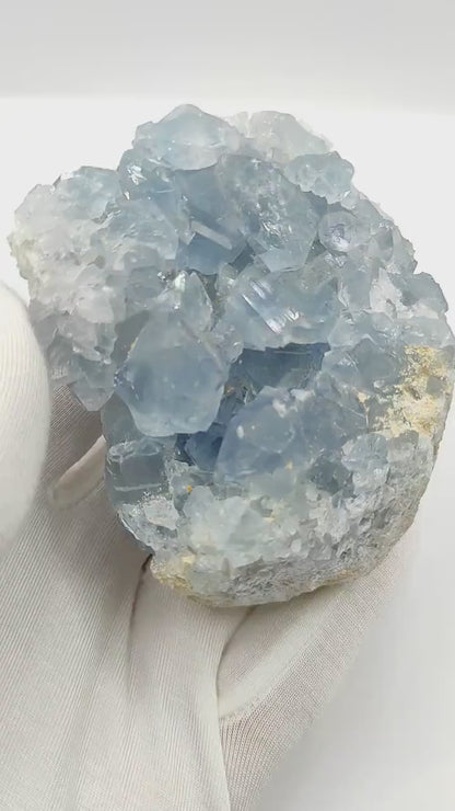 325g Blue Celestite Crystal - Mahajanga, Boeny, Madagascar